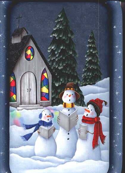 Snowman Tole Painting Patterns Free